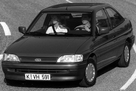 Escort 3 Doors 1990 - 1992