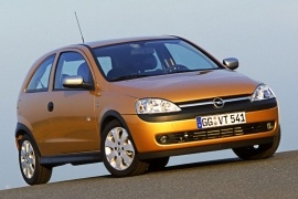 Corsa 3 doors 2000 - 2003