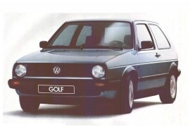 Golf II 3 doors 1983 - 1992